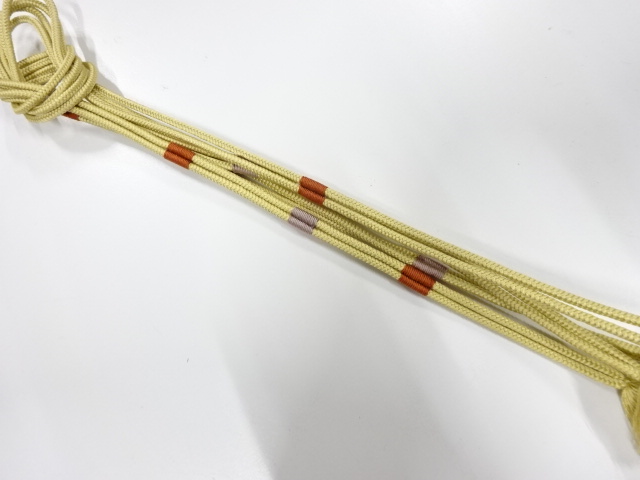 正絹　手組帯締め